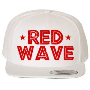 Red Wave Pro Republican Wool Snapback Cap