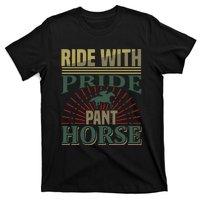 Ride With Pride Pant Horse T-Shirt