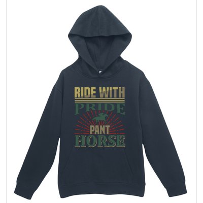 Ride With Pride Pant Horse Urban Pullover Hoodie