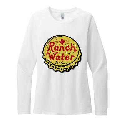 Ranch Water Por Favor Womens CVC Long Sleeve Shirt