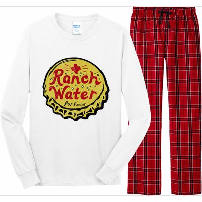 Ranch Water Por Favor Long Sleeve Pajama Set