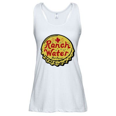 Ranch Water Por Favor Ladies Essential Flowy Tank