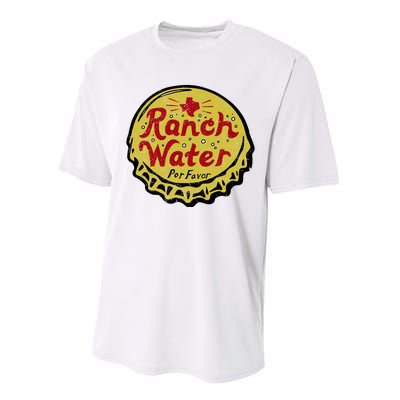 Ranch Water Por Favor Performance Sprint T-Shirt