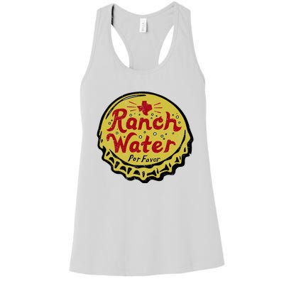 Ranch Water Por Favor Women's Racerback Tank