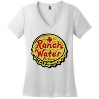 Ranch Water Por Favor Women's V-Neck T-Shirt