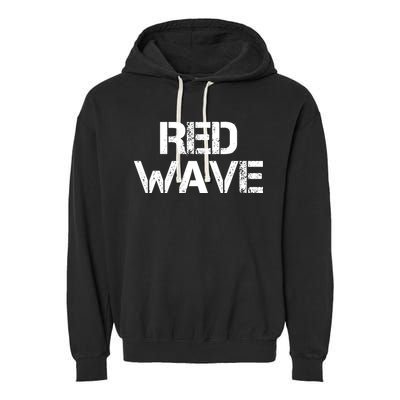 Red Wave Republican Garment-Dyed Fleece Hoodie