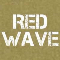 Red Wave Republican Garment-Dyed Women's Muscle Tee