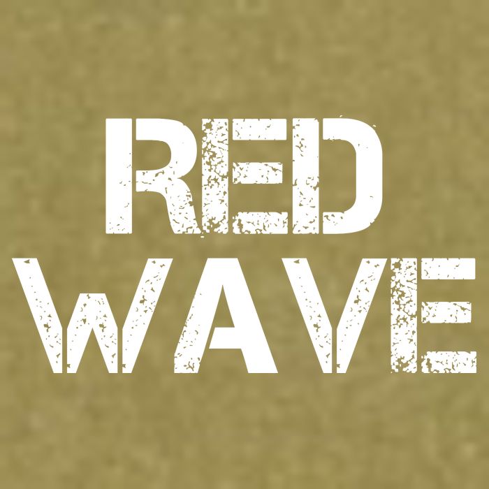 Red Wave Republican Garment-Dyed Women's Muscle Tee