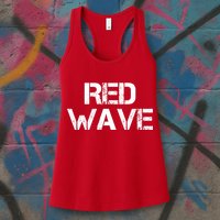 Red Wave Republican Womens Tank Top