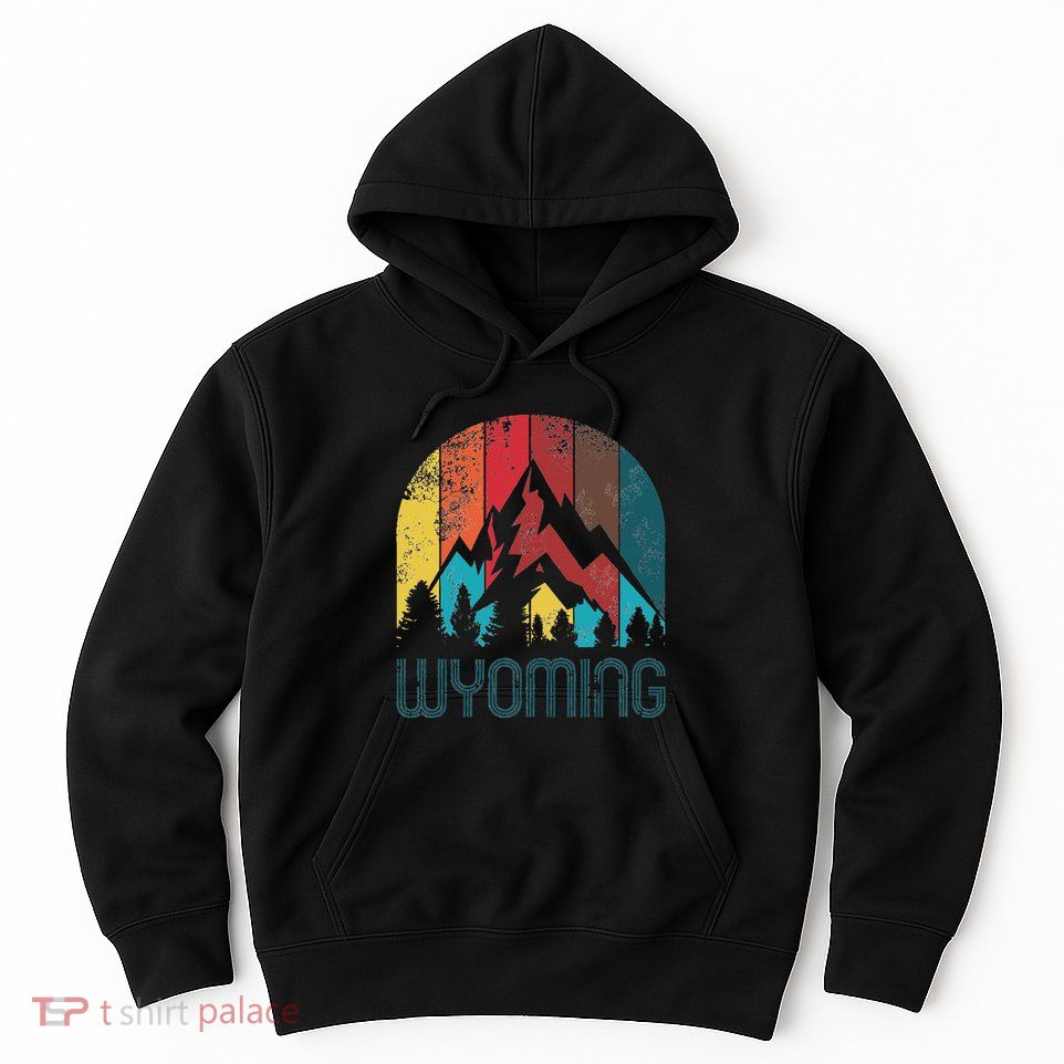 Retro Wyoming Hoodie