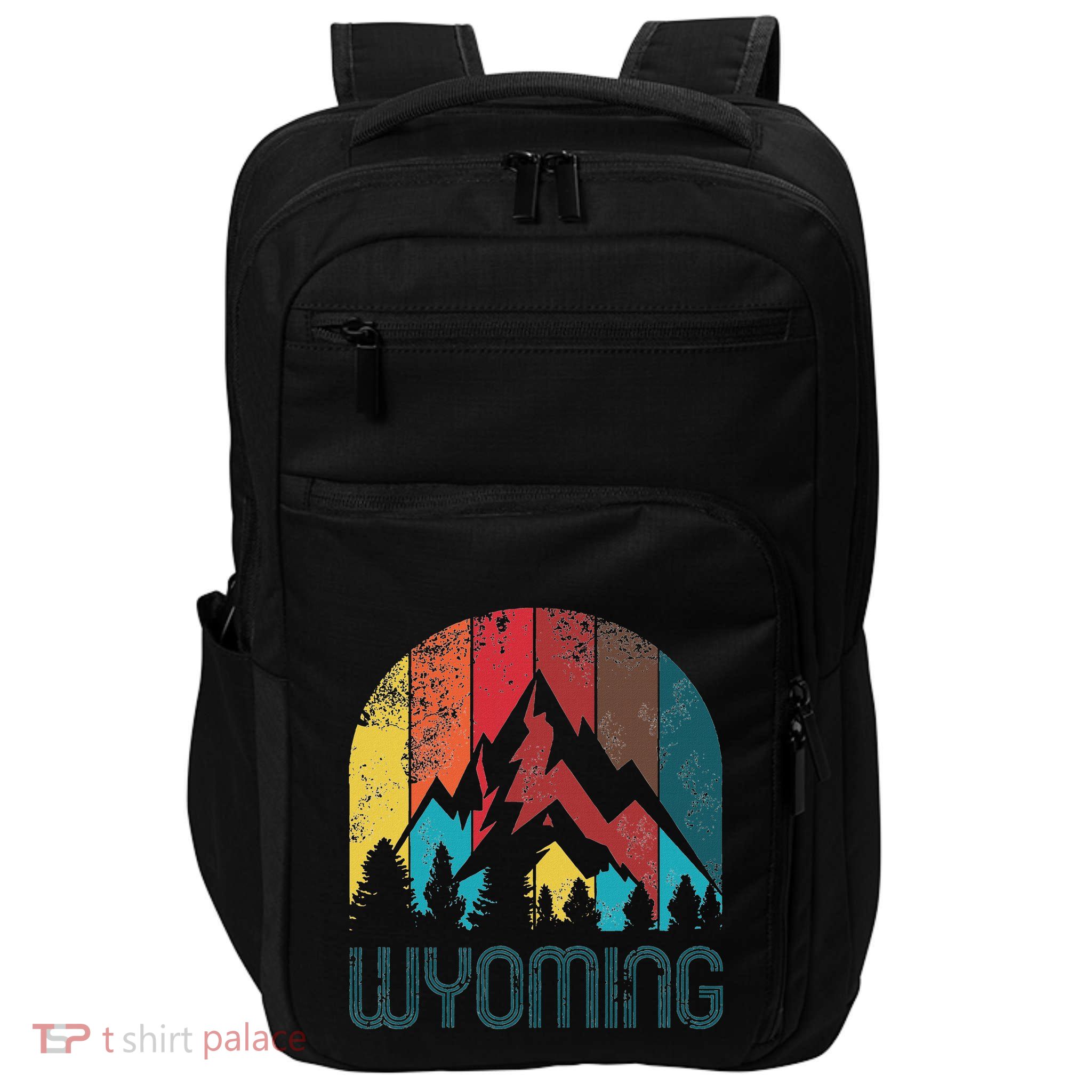 Retro Wyoming Impact Tech Backpack