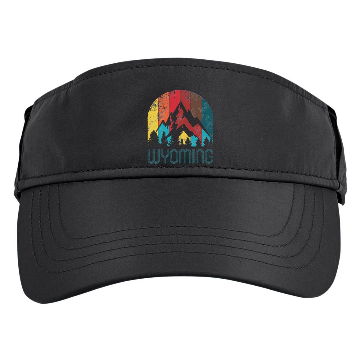 Retro Wyoming Adult Drive Performance Visor
