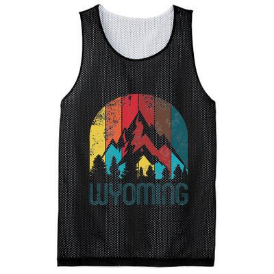 Retro Wyoming Mesh Reversible Basketball Jersey Tank