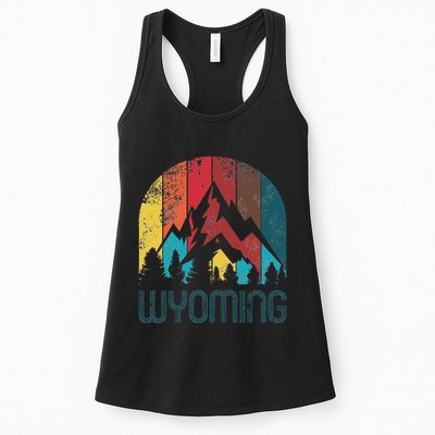 Retro Wyoming Womens Tank Top
