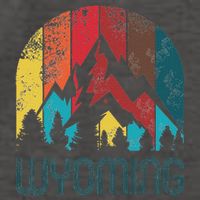 Retro Wyoming Vector Backpack
