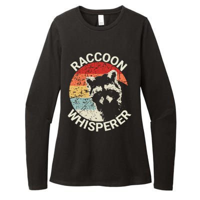 Raccoon Whisperer Raccoon Feeder Love Raccoons Pet Raccoon Womens CVC Long Sleeve Shirt