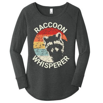 Raccoon Whisperer Raccoon Feeder Love Raccoons Pet Raccoon Women's Perfect Tri Tunic Long Sleeve Shirt