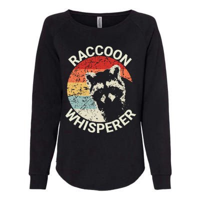 Raccoon Whisperer Raccoon Feeder Love Raccoons Pet Raccoon Womens California Wash Sweatshirt