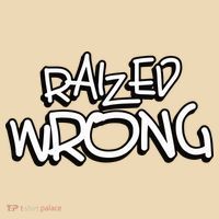 Raized Wrong Drawstring Bag