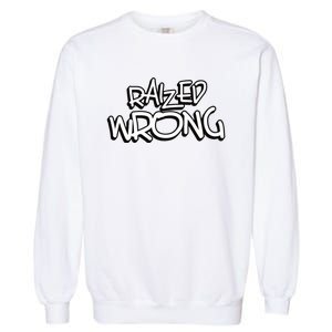 Raized Wrong Garment-Dyed Sweatshirt