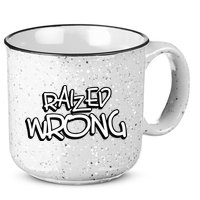 Raized Wrong 15oz Campfire Ceramic Mug