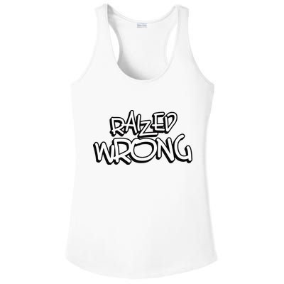 Raized Wrong Ladies PosiCharge Competitor Racerback Tank