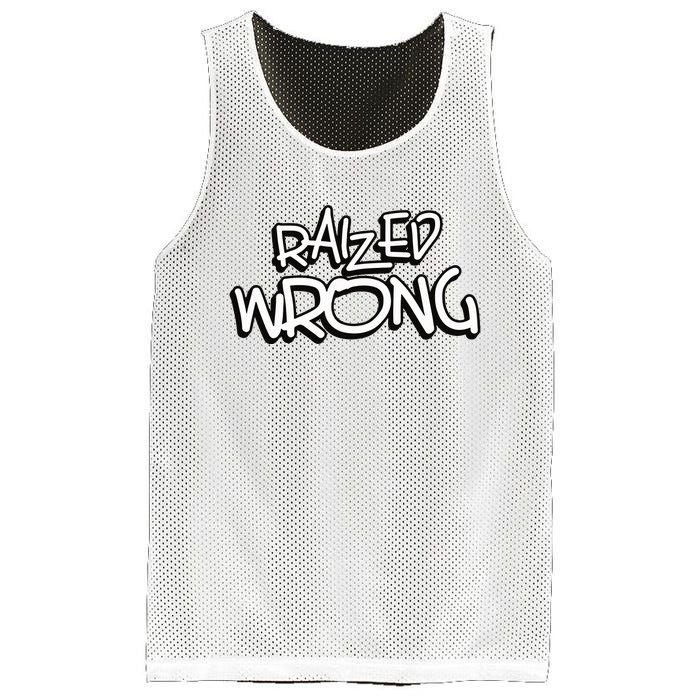 Raized Wrong Mesh Reversible Basketball Jersey Tank