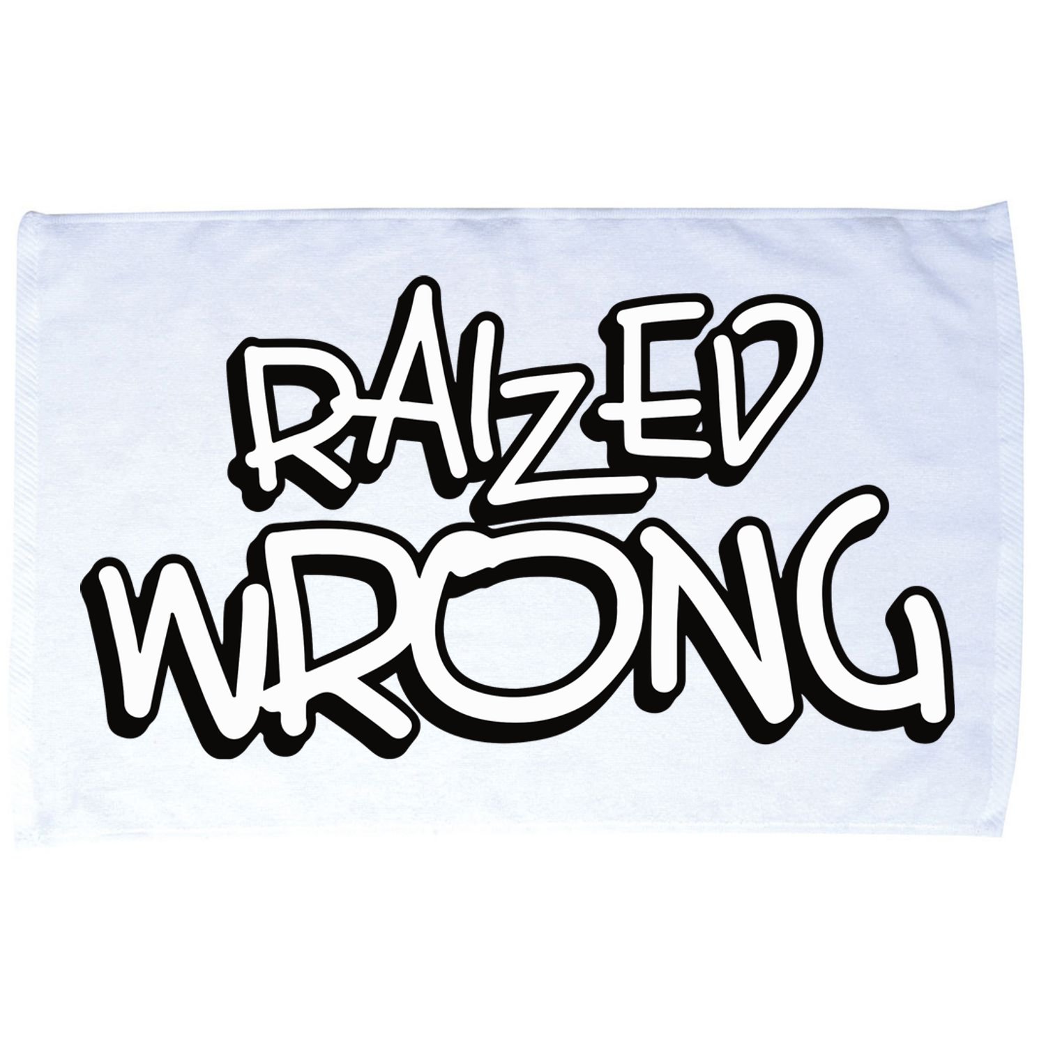 Raized Wrong Microfiber Hand Towel