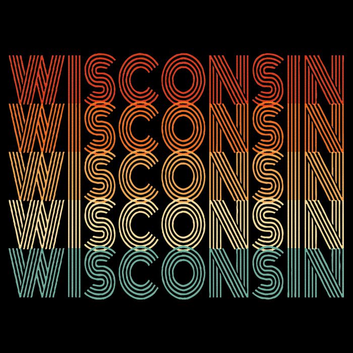 Retro Wisconsin Backpack