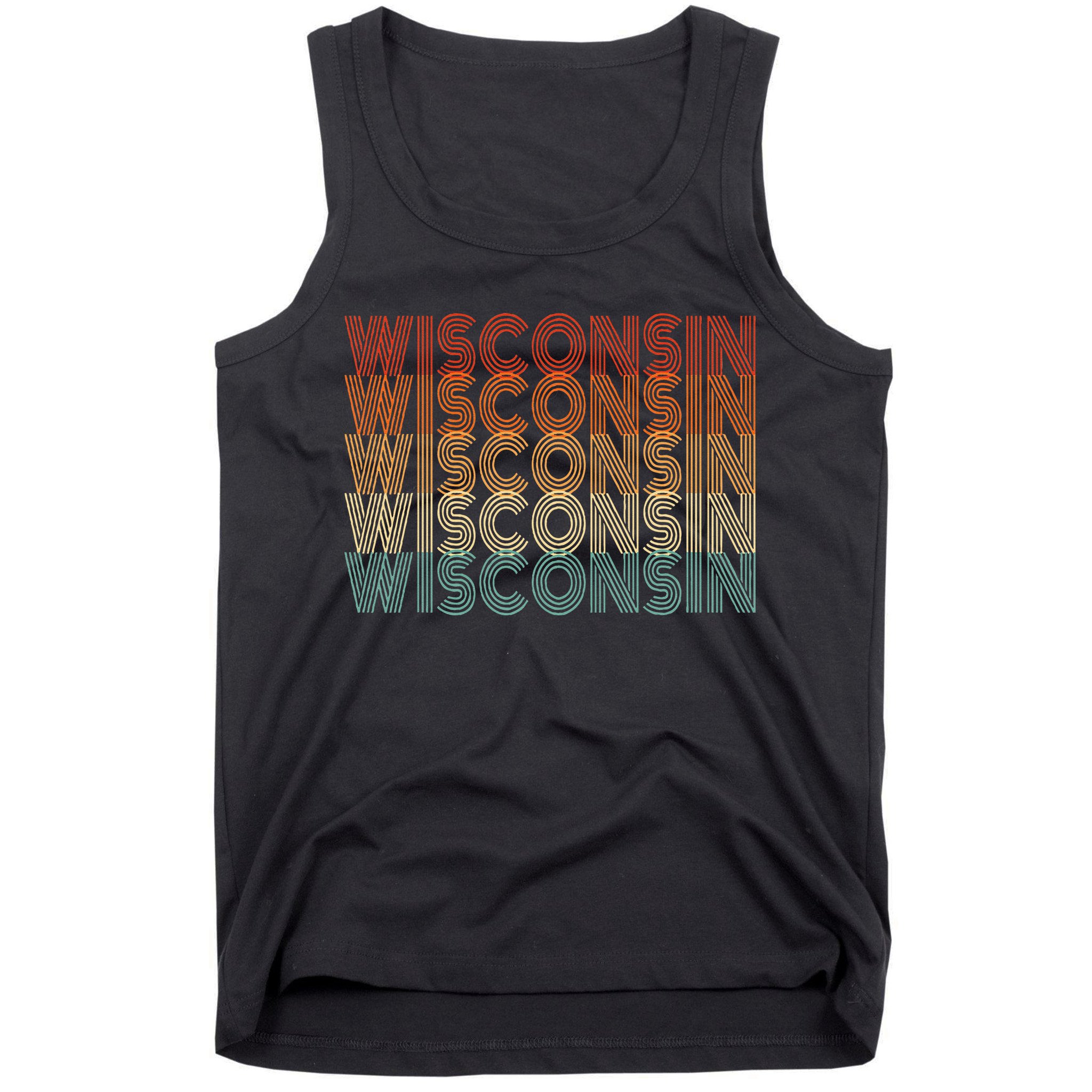 Retro Wisconsin Tank Top