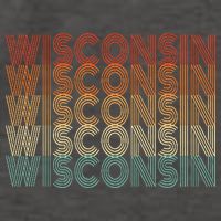 Retro Wisconsin Vector Backpack