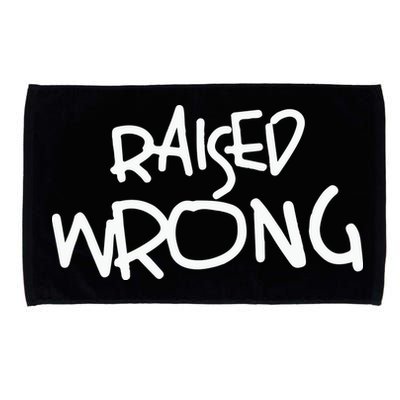 Raized Wrong Raised Wrong Microfiber Hand Towel
