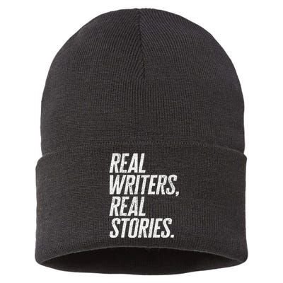 Real Writers Real Stories WGA Writers Guild America Strike Sustainable Knit Beanie