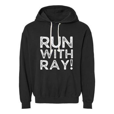Run With Ray Garment-Dyed Fleece Hoodie