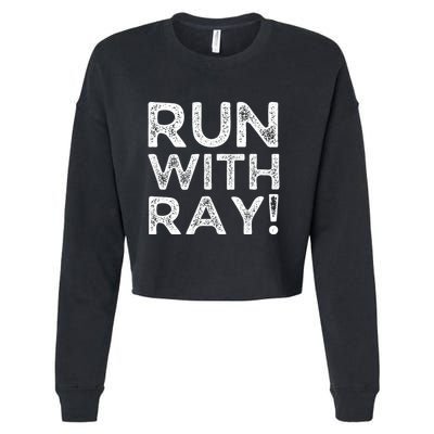 Run With Ray Cropped Pullover Crew