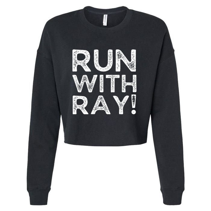 Run With Ray Cropped Pullover Crew