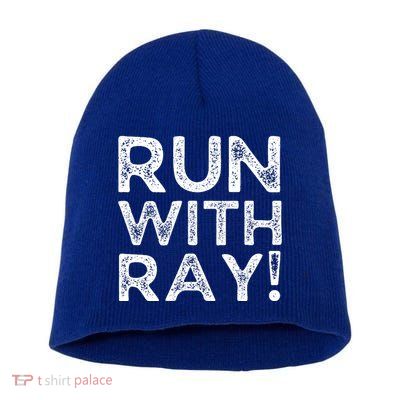 Run With Ray Short Acrylic Beanie