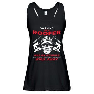 Roofer Work Roofing Ladies Essential Flowy Tank