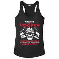 Roofer Work Roofing Ladies PosiCharge Competitor Racerback Tank