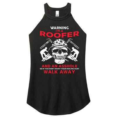 Roofer Work Roofing Women's Perfect Tri Rocker Tank