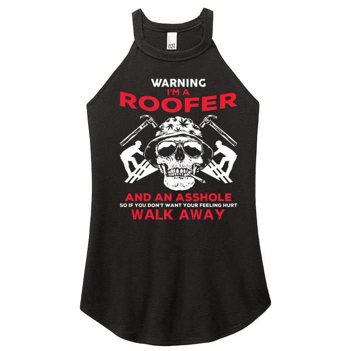 Roofer Work Roofing Women's Perfect Tri Rocker Tank