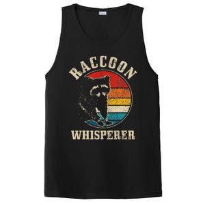 Raccoon Whisperer Retro Raccoon S.T.R.E.Et Cat PosiCharge Competitor Tank