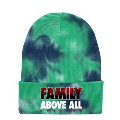 Roman Wrestler Tie Dye 12in Knit Beanie