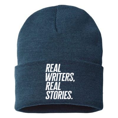 Real Writers Real Stories WGA Writers Guild America Strike Sustainable Knit Beanie