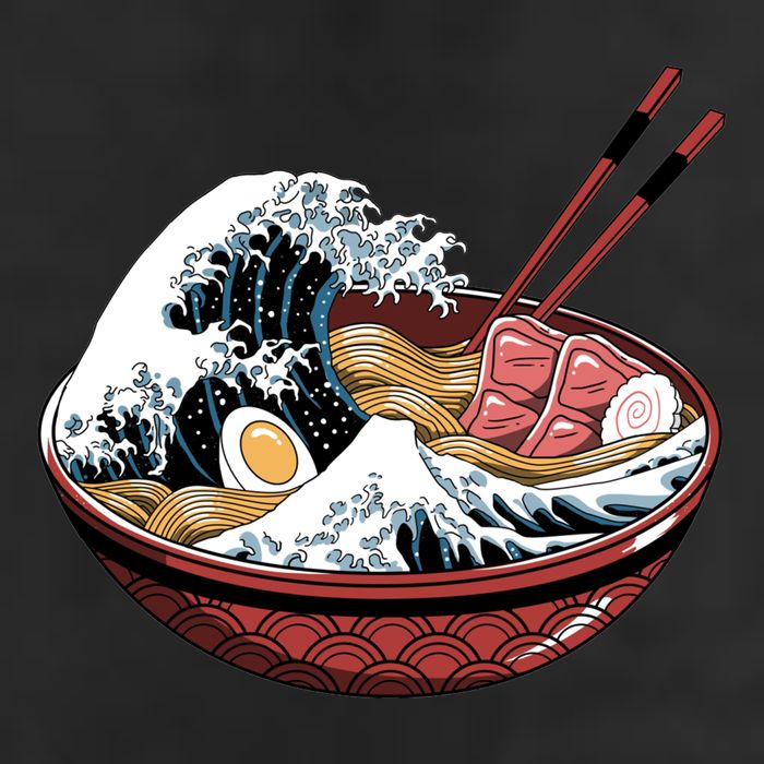 Ramen Waves Cool Comfort Performance Bucket Hat