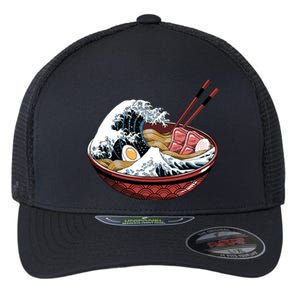 Ramen Waves Flexfit Unipanel Trucker Cap