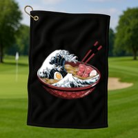 Ramen Waves Golf Towel