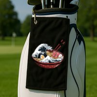 Ramen Waves Golf Towel