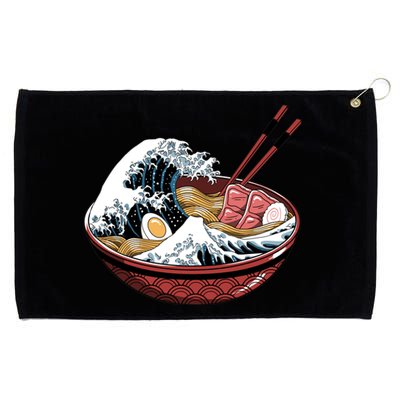 Ramen Waves Grommeted Golf Towel