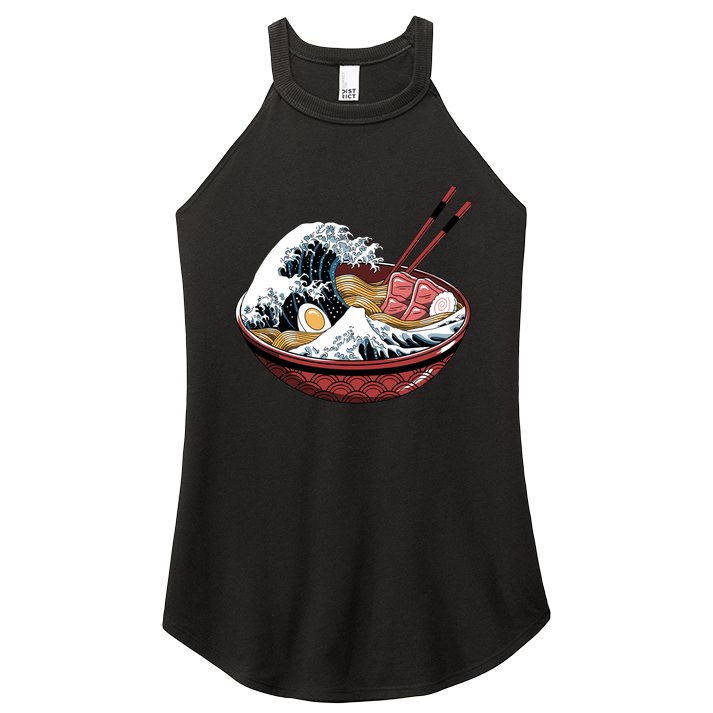 Ramen Waves Women's Perfect Tri Rocker Tank